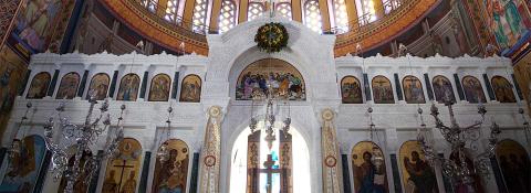 Το νεο τεμπλο του Ιερου Ναου